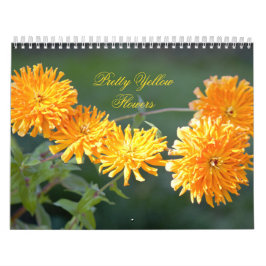 Calendario Flores Amarillas