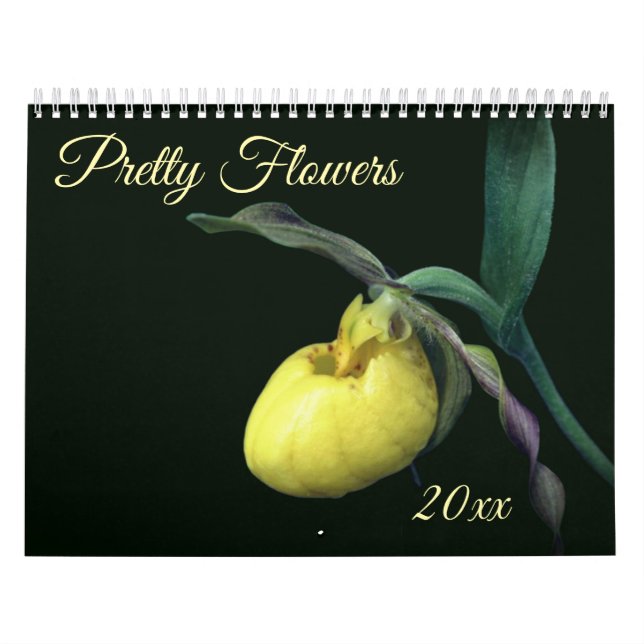 Calendario Flores Bonitas  (Tapa)