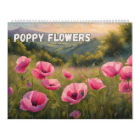 Flores de amapola Arte, hermosa naturaleza de prad