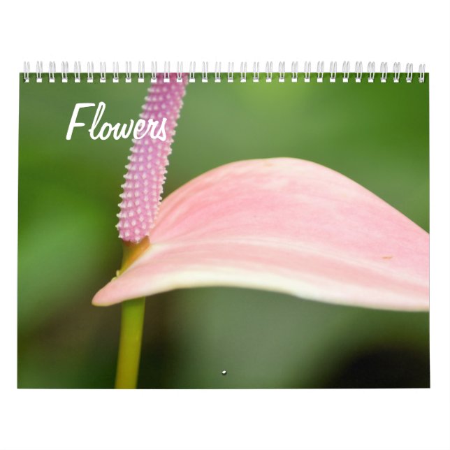 Calendario Flores de belleza natural (Tapa)