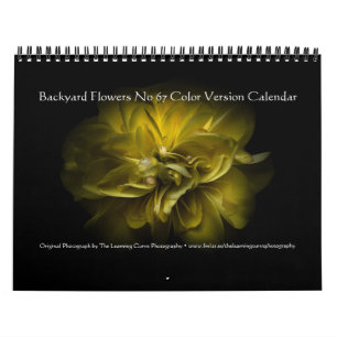 Calendario Flores de Jardín Nº 67 Versión en Color
