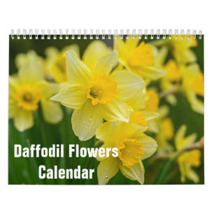 Calendario Flores de Narciso Floral 2027