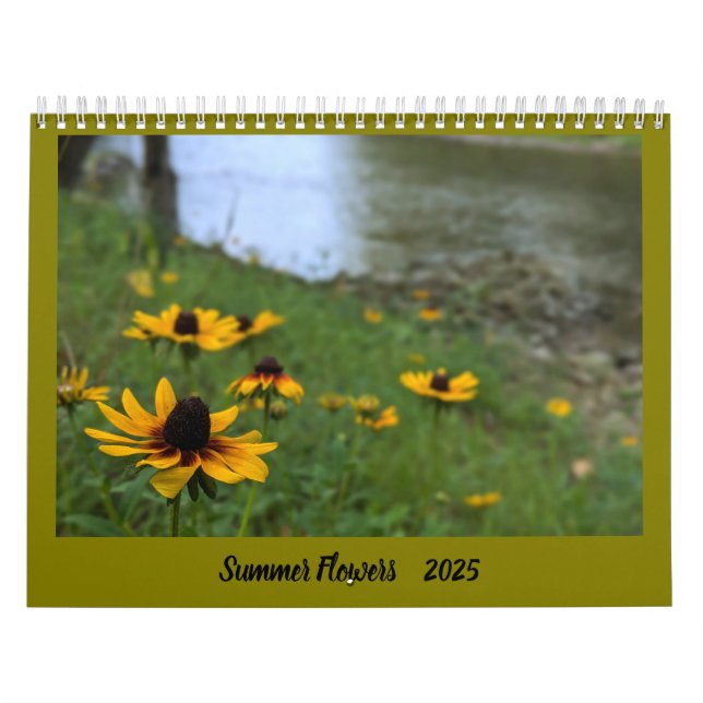 Calendario Flores de verano 2025 (Tapa)