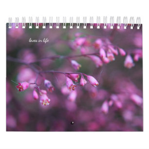 Calendario Flores de verano delgadas