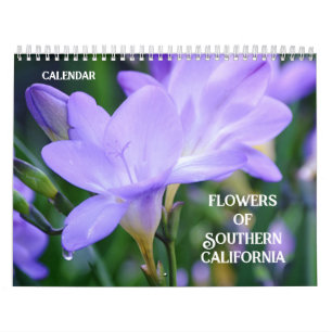 Calendario Flores del Southern California SoCal Calendar