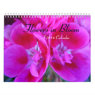 Calendario Flores en auge 2014