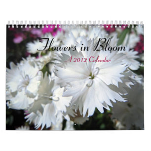 Calendario Flores en la floración