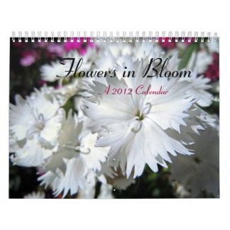 Calendario Flores en la floración