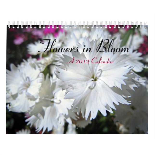 Calendario Flores en la floración (Tapa)