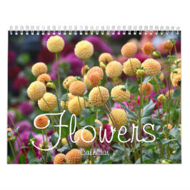 Calendario Flores Florales Fotográficas