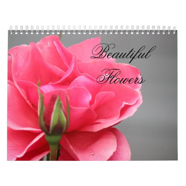 Calendario Flores Hermosas (Tapa)