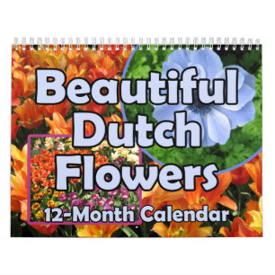 Calendario Flores holandesas hermosas