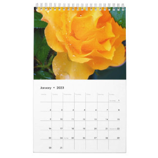 Calendario Flores para 2023