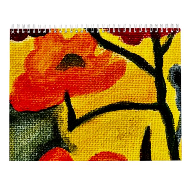 Calendario Flores para 2024 (Reverso)