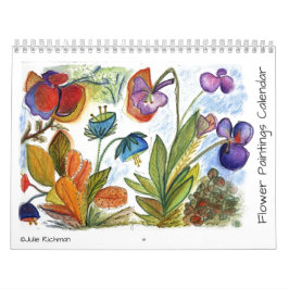 Calendario Flores para aclarar cada mes