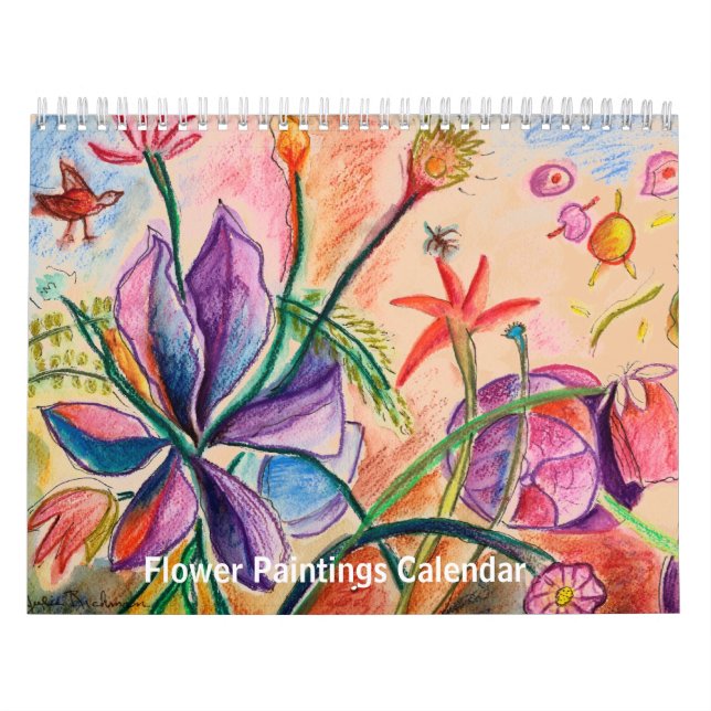 Calendario Flores por el año (Tapa)