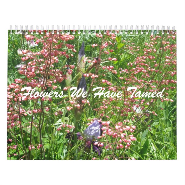 Calendario - Flores Que Hemos Tamañado (Tapa)