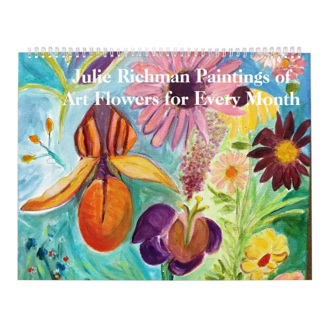 Calendario Flores que iluminan cada mes (Tapa)