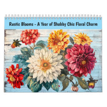 Flores Rústicas – Un Año de Encanto Floral Shabby 