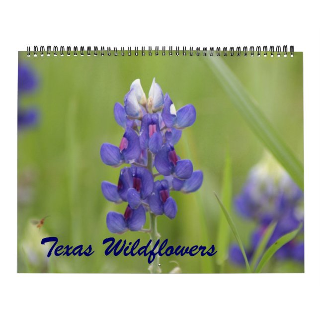 Calendario Flores salvajes de Texas 2023 (Tapa)