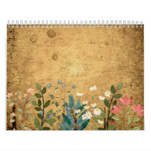 Flores silvestres, acuarela, cosecha