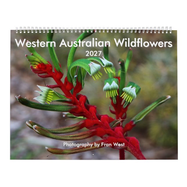 Calendario Flores Silvestres de Australia Occidental Calendar (Tapa)