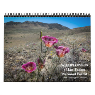 Calendario Flores silvestres del bosque nacional de Los Padre