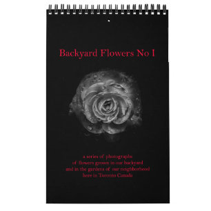 Calendario Flores traseras No I