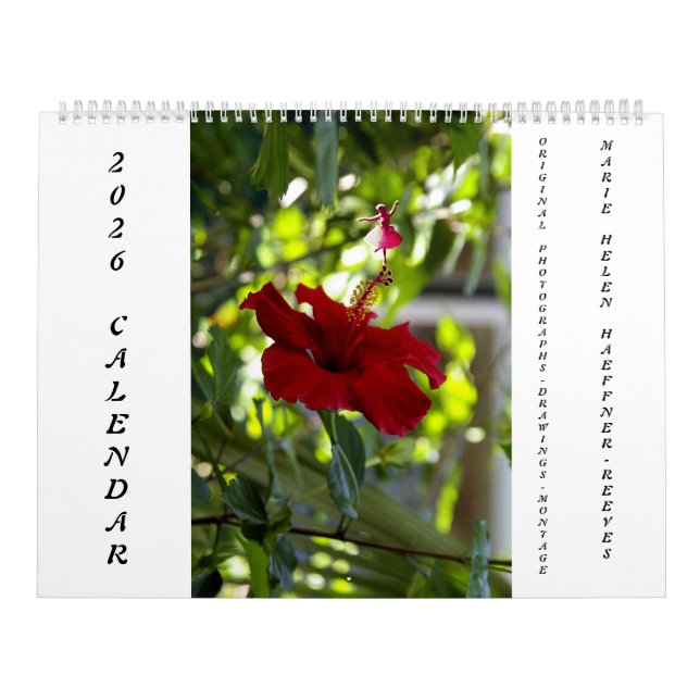 CALENDARIO FLORES Y HADAS DE LAS SOMBRAS 2026 (Tapa)