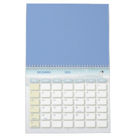 Calendario Flores y hojas de Hibiscus