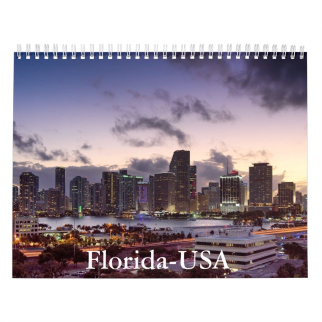 Calendario Florida-Estados Unidos (Tapa)