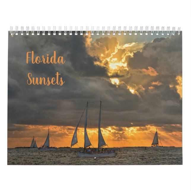 Calendario Florida Sunsets (Tapa)
