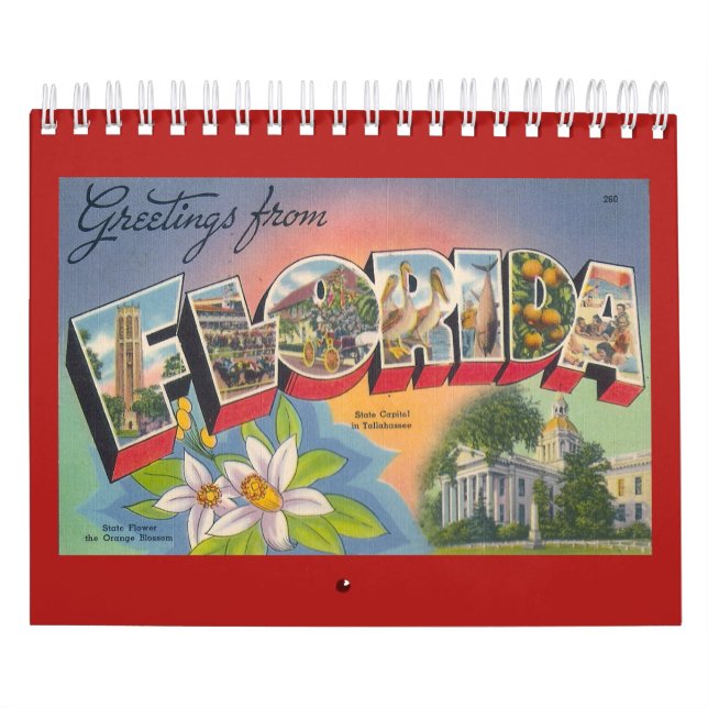 Calendario FLORIDA, un Año de Cosecha (Tapa)