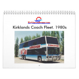 Calendario Flota del autobús y del coche de Kirklands