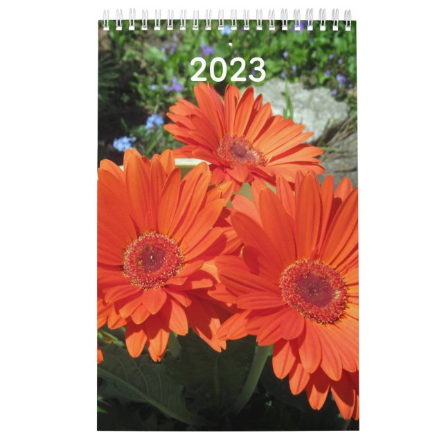 Calendario Flower Photo 2023 (Tapa)