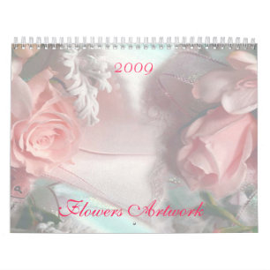 Calendario Flowers Artwork 2009