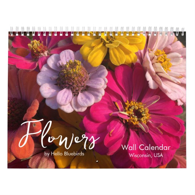 Calendario Flowers Inspirational Photo Calendar (Tapa)