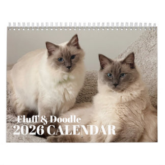 Calendario Fluff & Doodle 2026