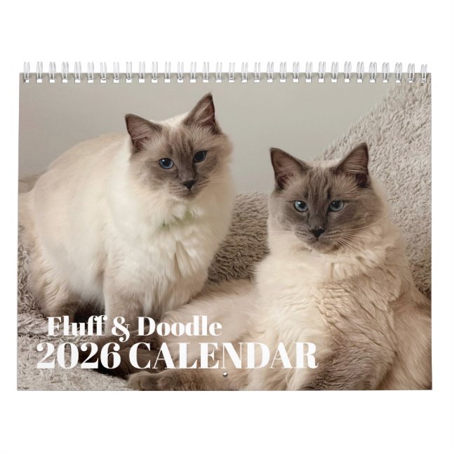 Calendario Fluff & Doodle 2026 (Tapa)