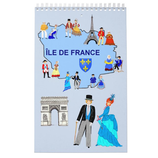 Calendario Folklore d'Île de France (Tapa)