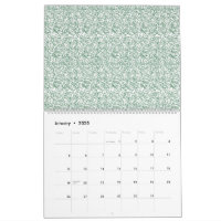 fondo verde y blanco con hojas pequeñas
