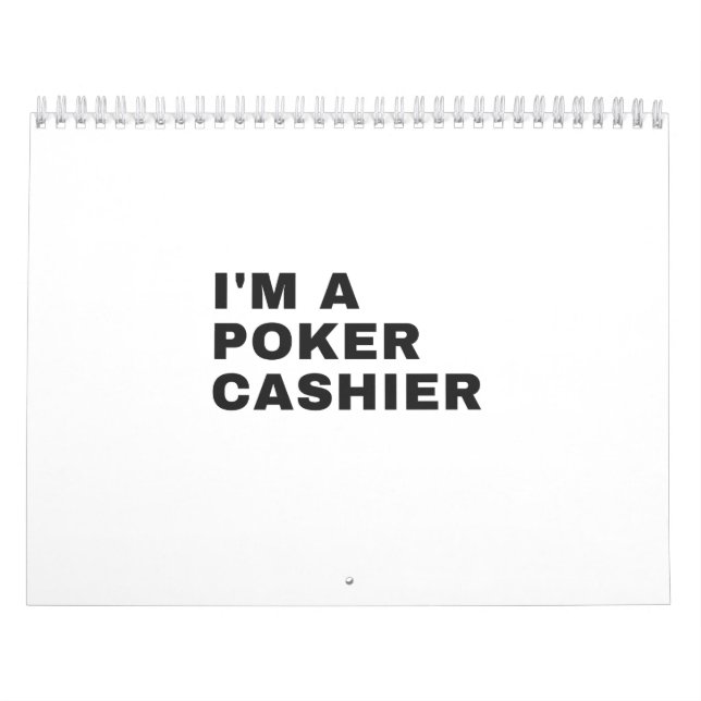 CALENDARIO FOR POKER CASHIERS (Tapa)