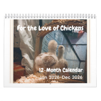 Calendario For the Love of Chickens 2026 Calendar