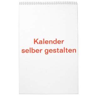 Calendario forman mismo