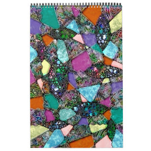 Calendario Formas muy coloridamente abstractas art. 11