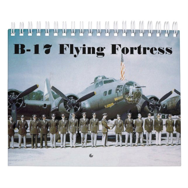 Calendario Fortaleza Voladora B-17 (Tapa)