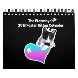 Calendario Foster Kitten 2018 de Platoshyn
