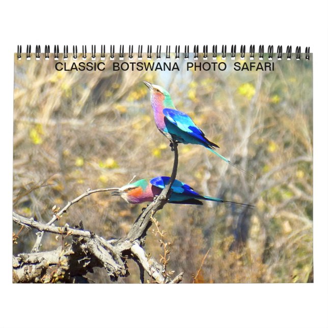 CALENDARIO FOTO CLÁSICA DE BOTSWANA SAFARI (Tapa)