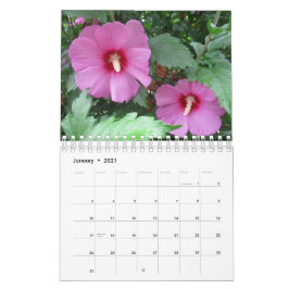 Calendario Foto de flor de bonito