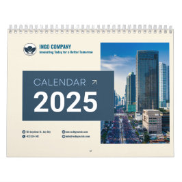 Calendario Foto de la familia de guiones modernos de 2025, Ca